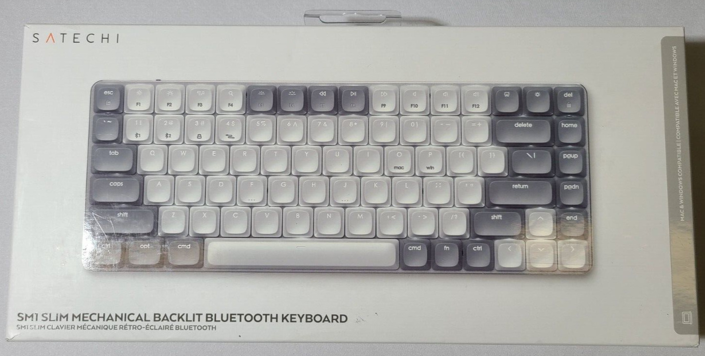Satechi SM1 Slim Mechanical Backlit BT Keyboard