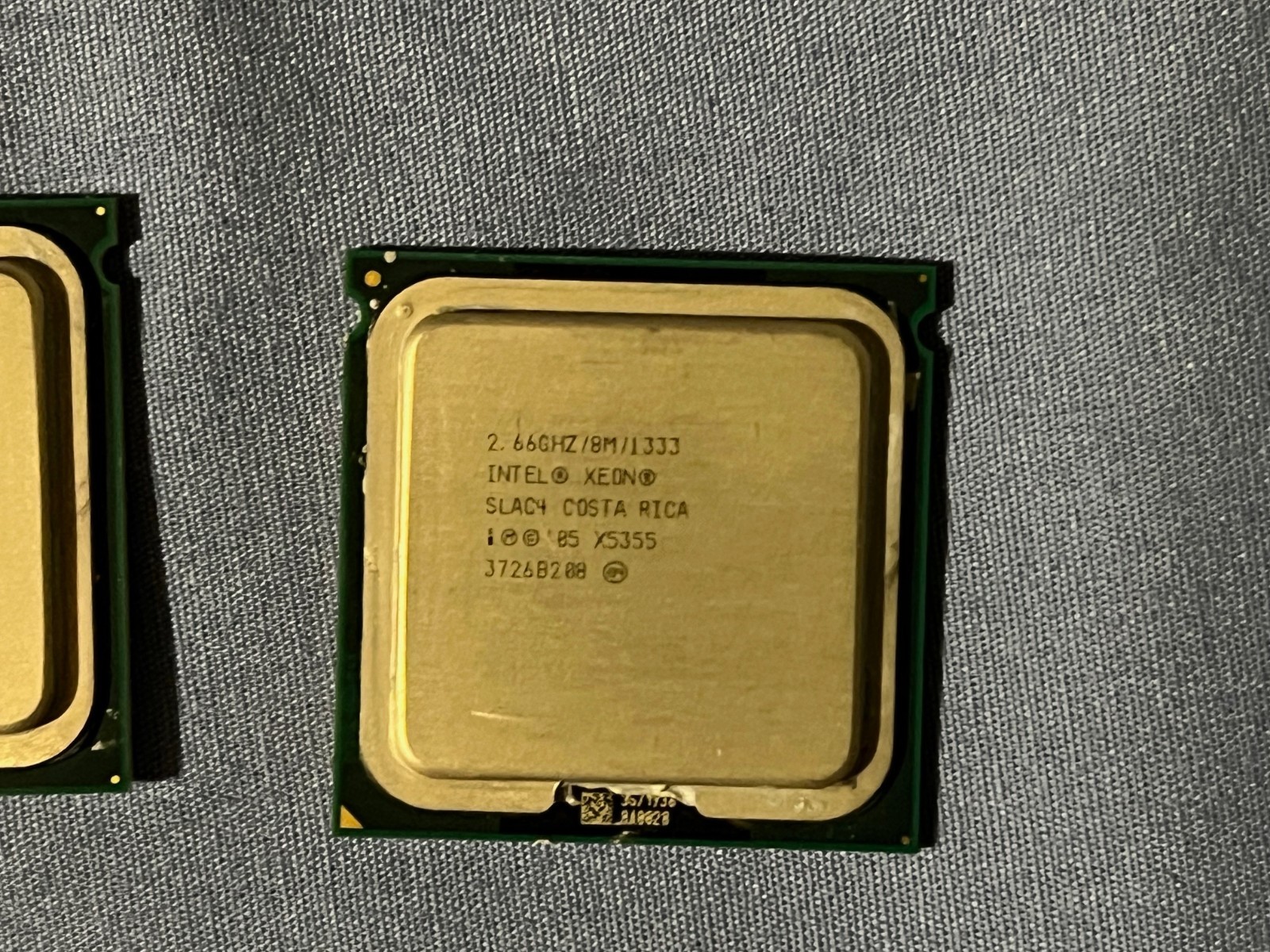 SLAC4 INTEL XEON X5355 2.66GHZ 4-CORE 8MB L2 CACHE 120W LGA771
