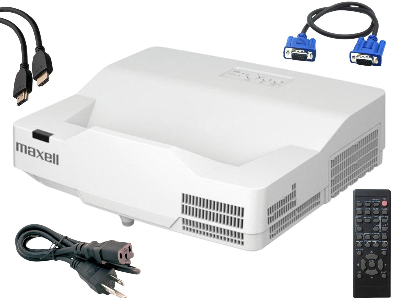 Maxell MP-AW4001 1280X800 4200 LMNS UST LCD Projector 4200 Lumen LASER *Read*