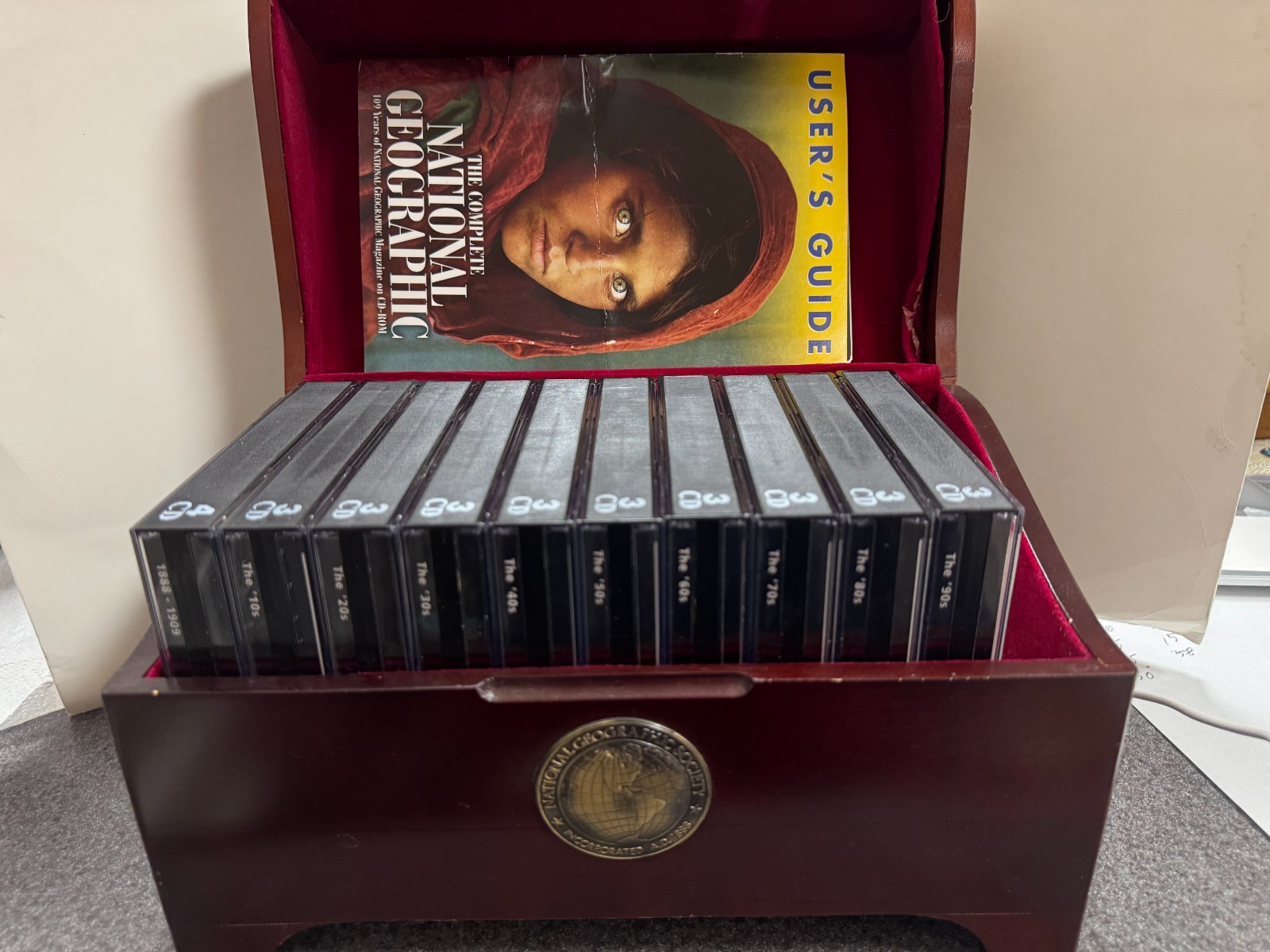 National Geographic 109 Years of Geographic Mag CD Rom Collection Complete Set