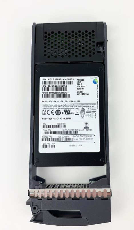 NetApp 108-00468 3.8TB 12GB SSD 2.5"