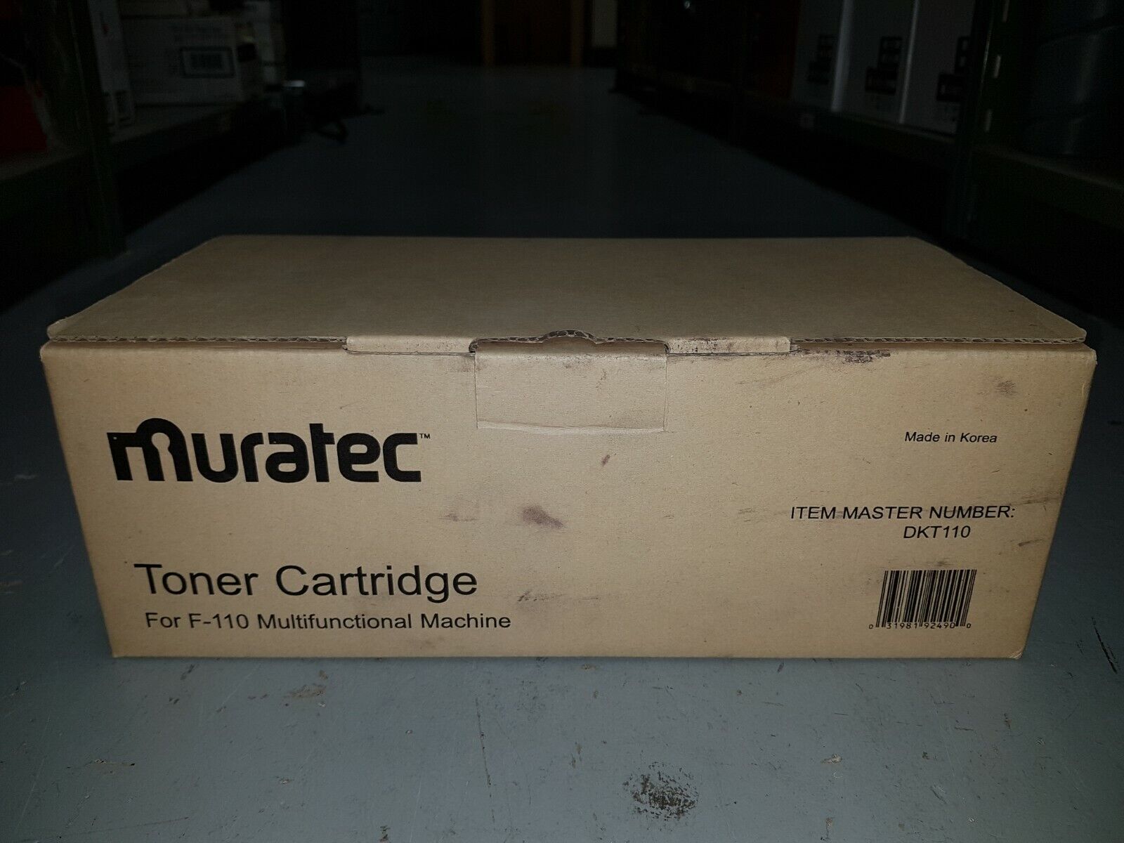 Genuine Muratec DKT110 Black Toner Cartridge F110 BNIB