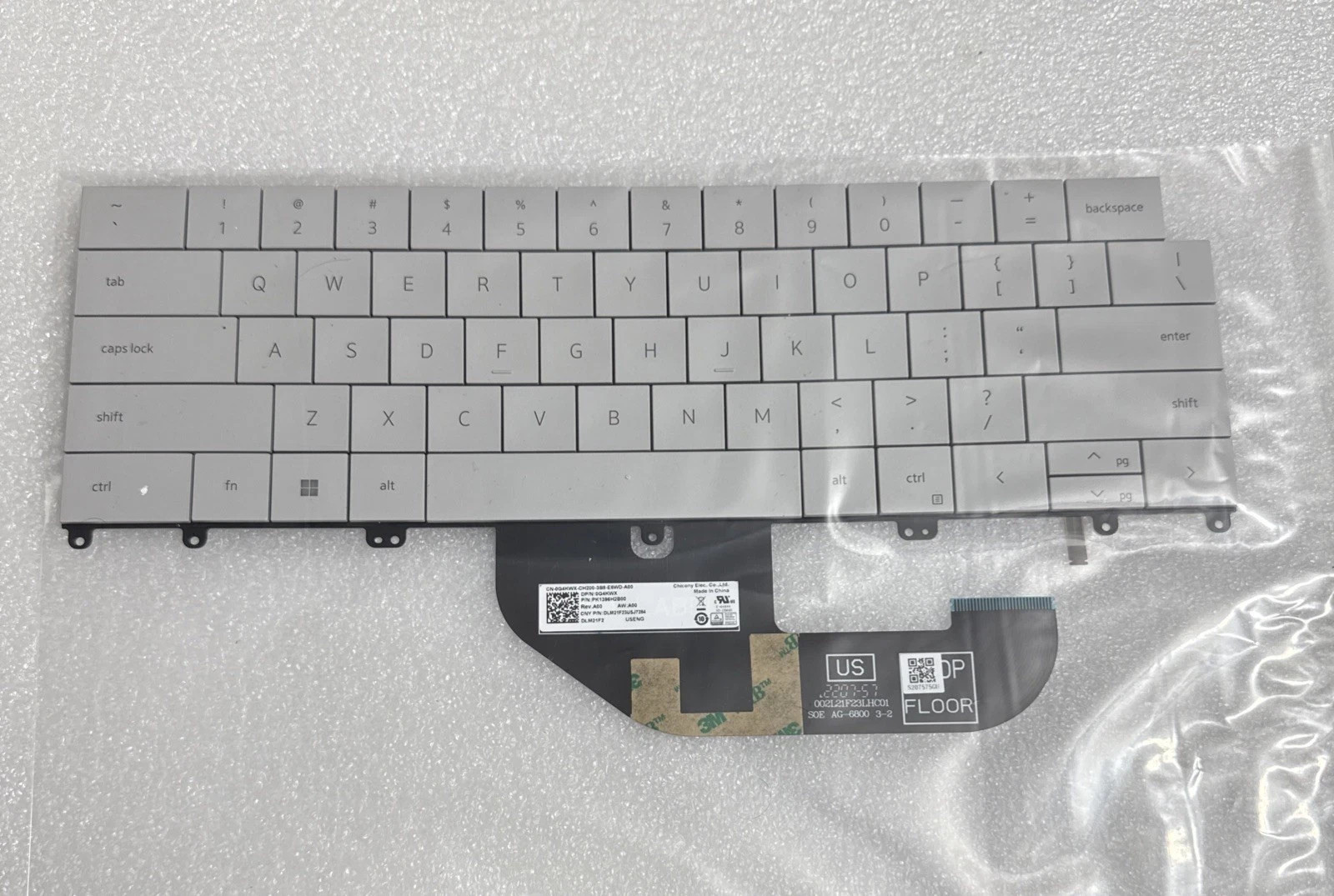 New Dell XPS 13 Plus 9320 Laptop US English Backlit Keyboard G4KWX 0J0J3C HTMG1
