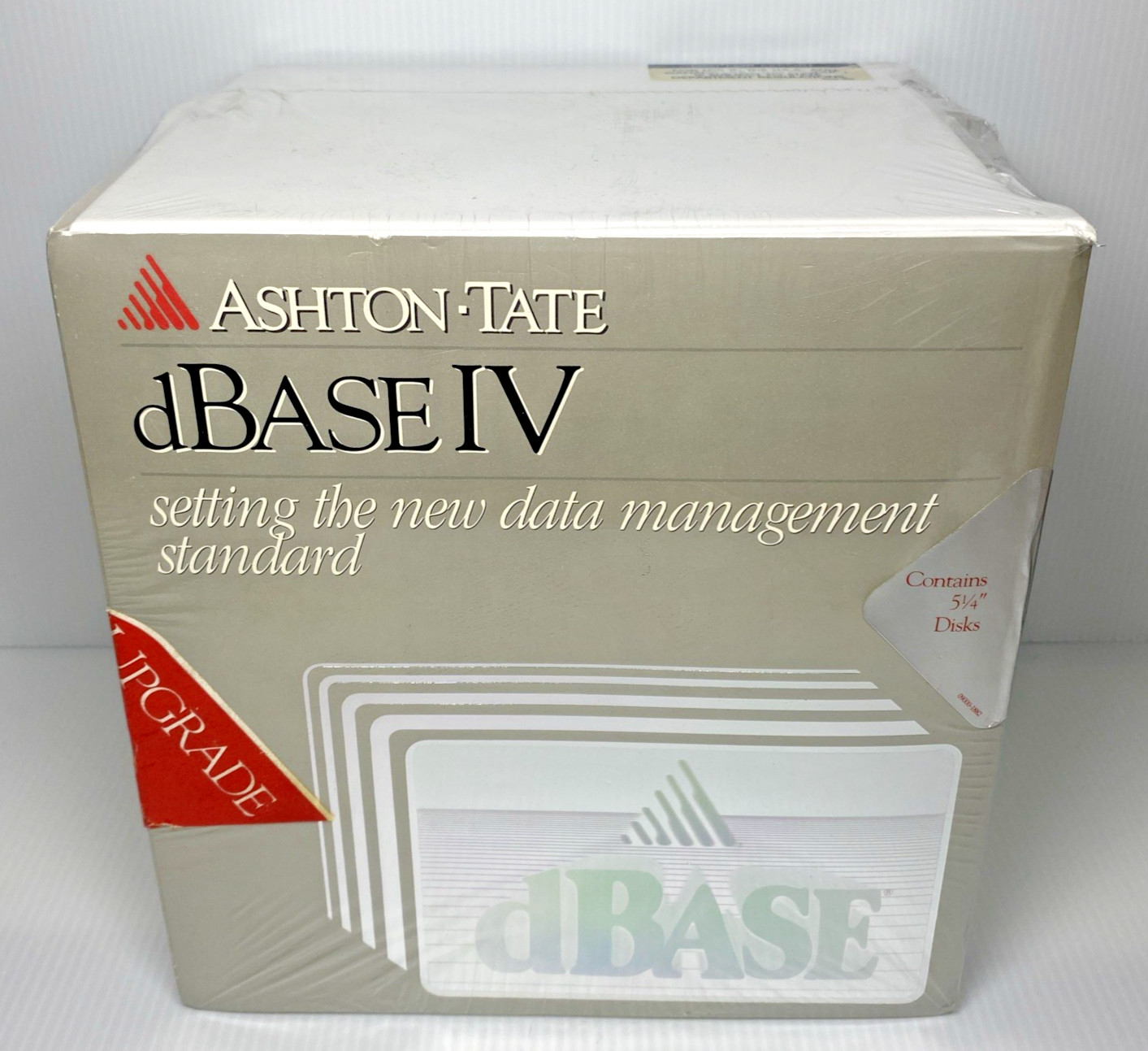 Ashton-Tate dBase IV IBM PC Version 1.0 Upgrade Format 5.25 See Pictures Details