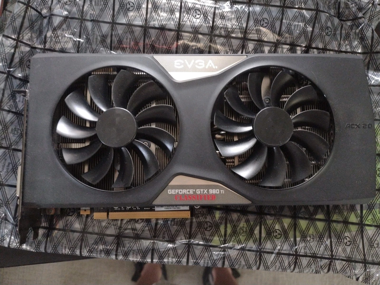 NVIDIA EVGA GeForce GTX 980 Ti Classified Gaming ACX 2.0+ 6GB GDDR5