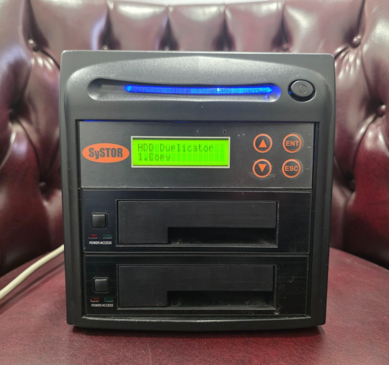 SySTOR 1-to-1 Standalone Hard Drive HDD SSD Duplicator Sanitizer SATA Cloning