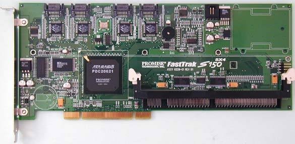 Promise FastTrak S150 SX4-M PCI SATA Desktop Controller Card- 0229-01