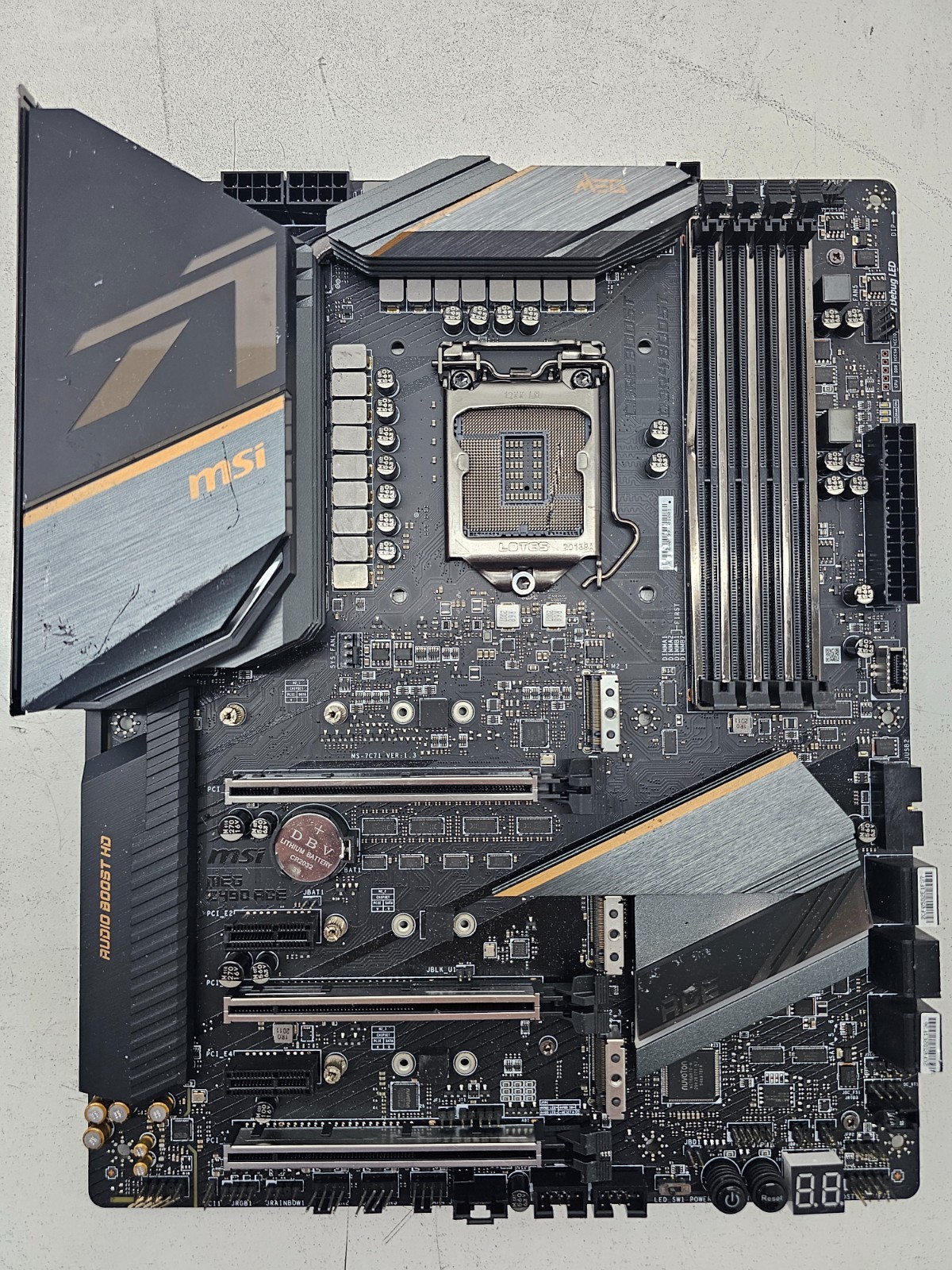 MSI MEG Z490 ACE LGA 1200 Intel DDR4 ATX Intel Motherboard (FL)