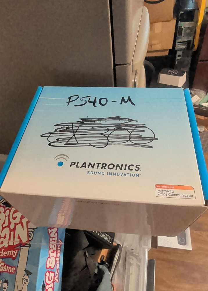 Plantronics Calisto P540-M USB VoIP Phone for Microsoft Lync – New in Box