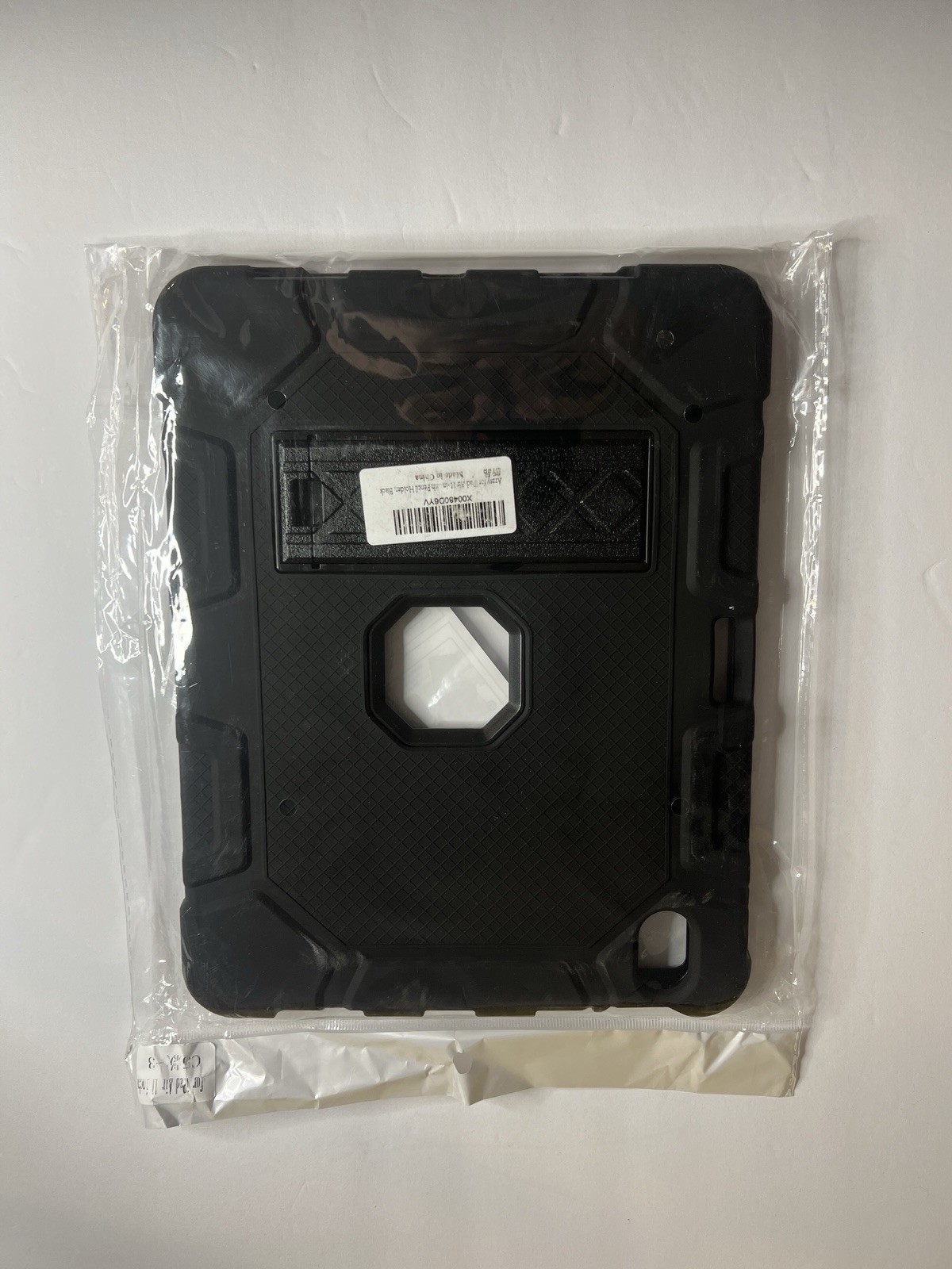 Shockproof Rugged Case for Apple iPad Air 11in Black Silicone Rubber 