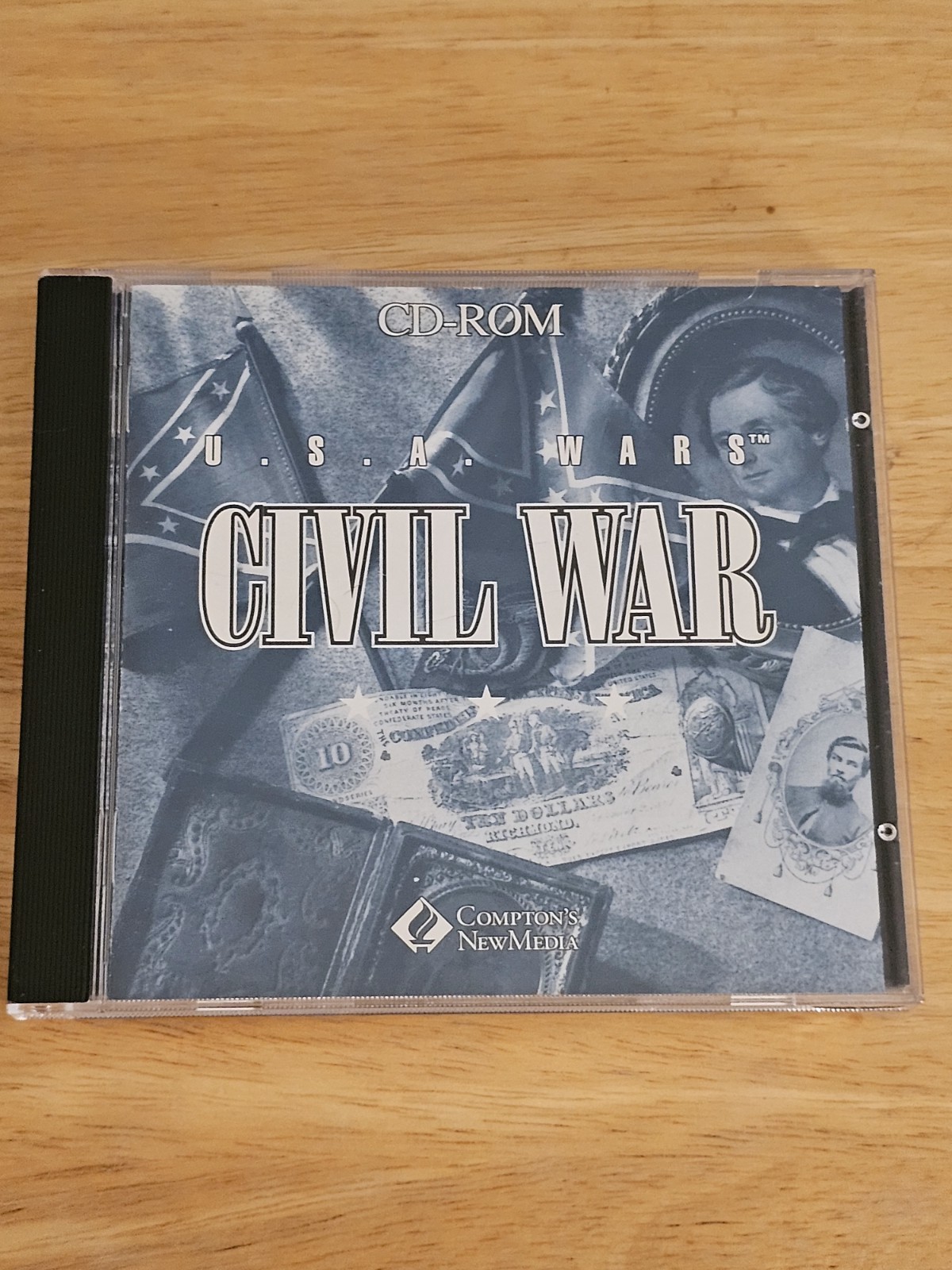 U.S.A. Wars : Civil War CD-ROM 1992 Compton's New Media VG