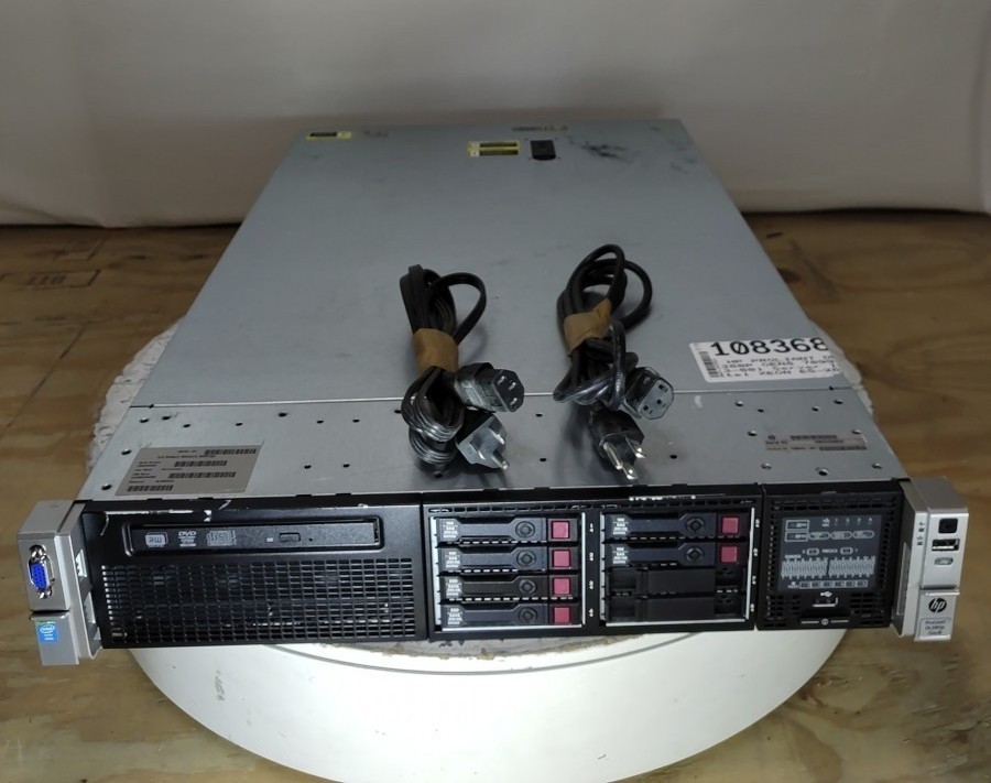 HP PROLIANT DL380P GEN8 709943-001 Server Intel XEON E5-2690 V2 8GB SEE NOTES