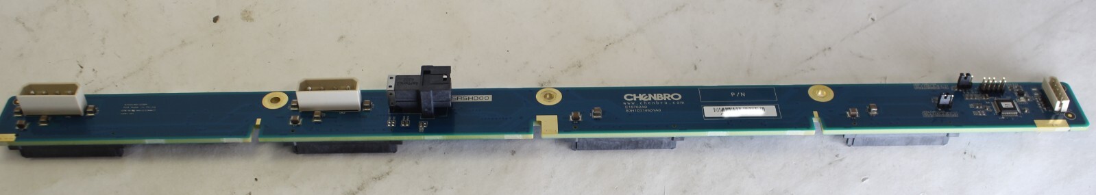 Chenbro E15702A0 chassis 12G 1U Mini SAS Backplane P/N: 80H10314601A0