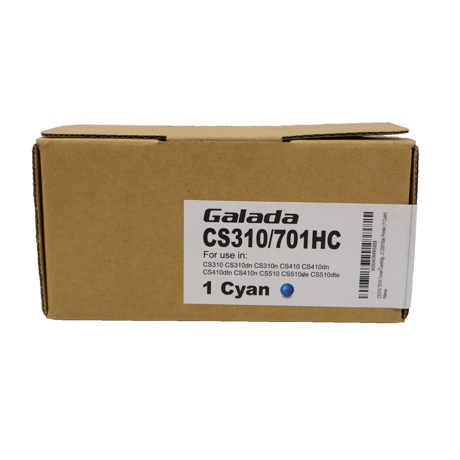 For Lexmark 701HC Cyan High Yield Toner CS310 CS410 CS510 70C1HC0