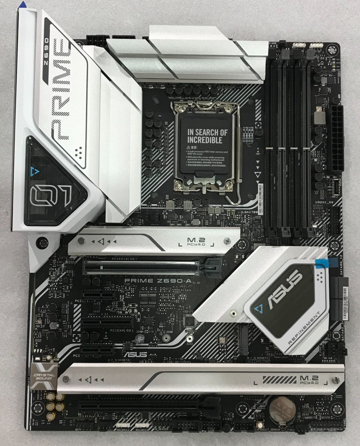 ASUS PRIME Z690-A | Motherboard Only | Built In I/O | No Accessories