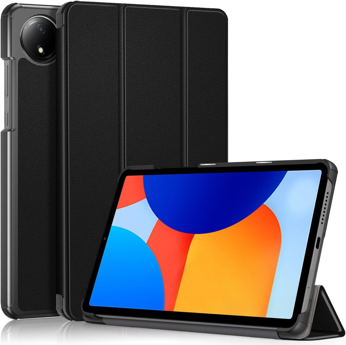 Case For Xiaomi Redmi Pad SE 8.7" Trifold Stand Cover / Glass Screen Protector