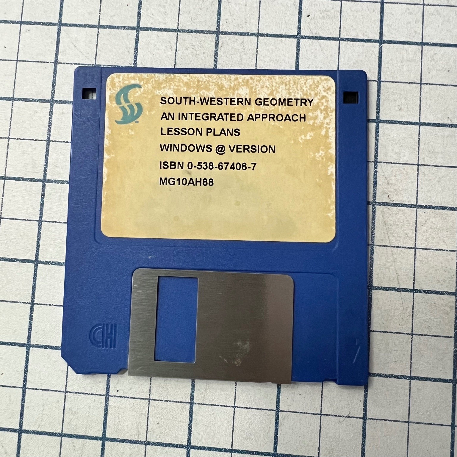 South-Western Geometry Lesson Plans Software for Windows 3.5" Floppy Disk
