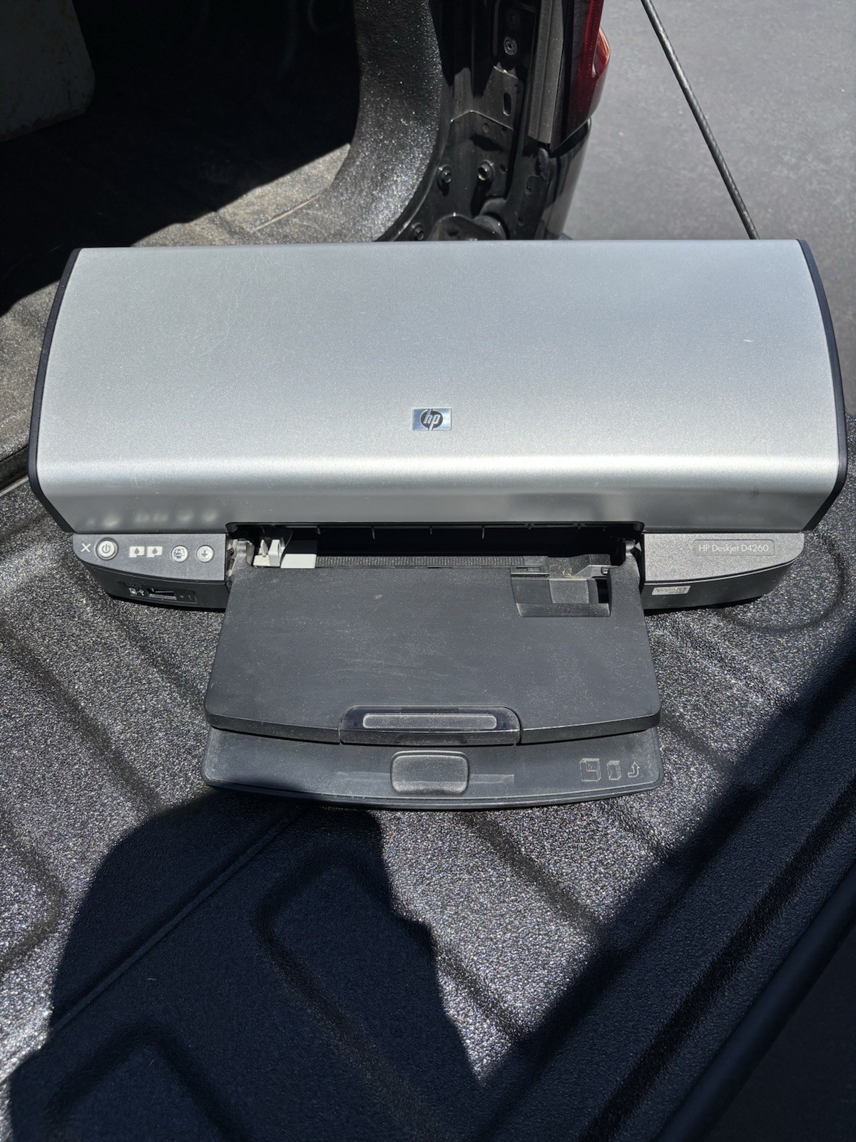 HP Deskjet D4260 Standard Inkjet Printer- No Ink & Includes Cords 