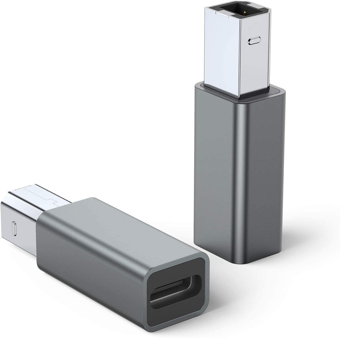 USB C Female to Printer Male Adapter , USB Type C to USB B Convert Connector