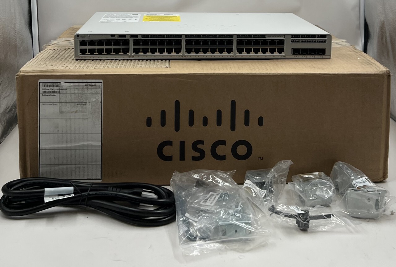 CISCO C9200L-48P-4G-A CATALYST 9200L 48-PORT POE+ 4X1G NETWORK ADVANTAGE SWITCH