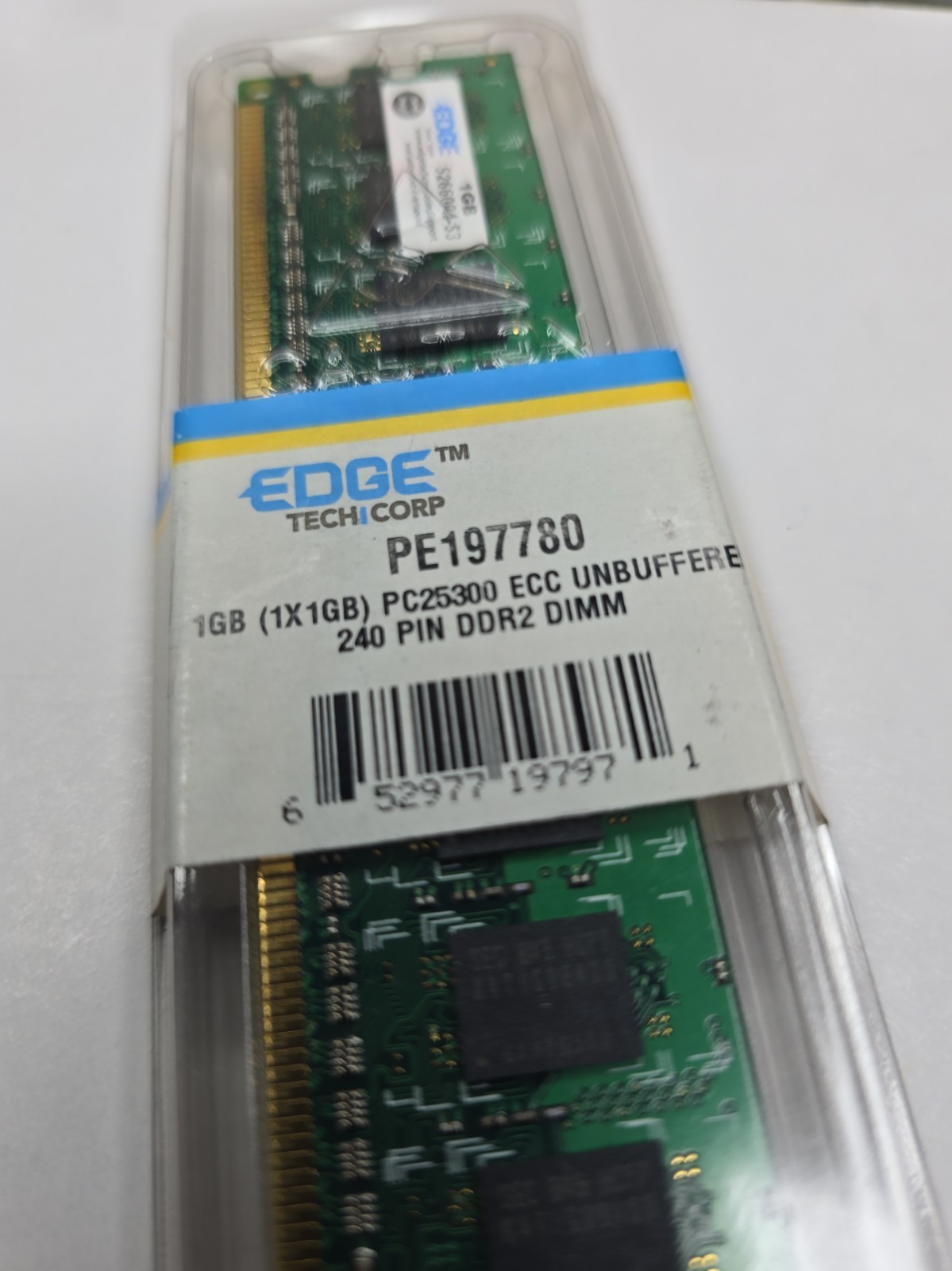 Edge PE197780 ECC UNBUFFERED 240P DDR2 DIMM PC25300