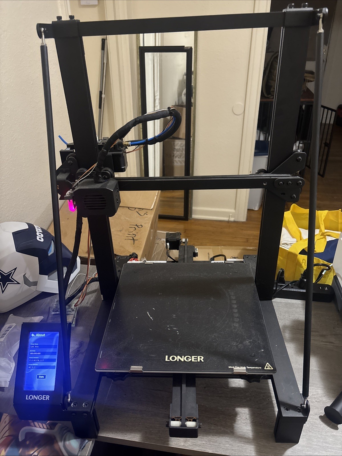 Longer LK5 Pro 3D Printer High-Speed FDM, 300X300X400MM Print Size, PLA