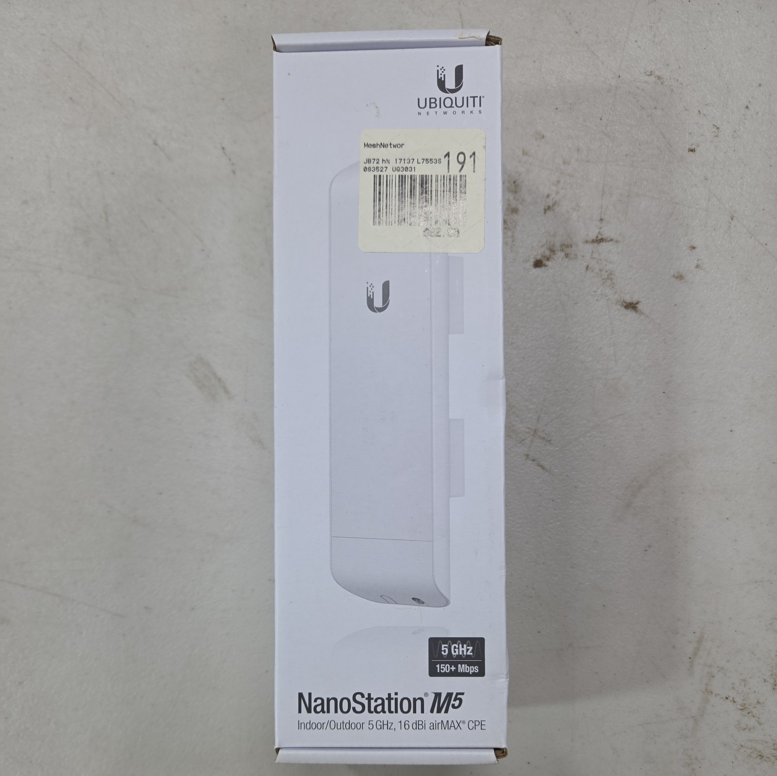 Ubiquiti Networks NanoStation M5 AirMax CPE Wireless Indoor Outdoor NSM5 US NEW