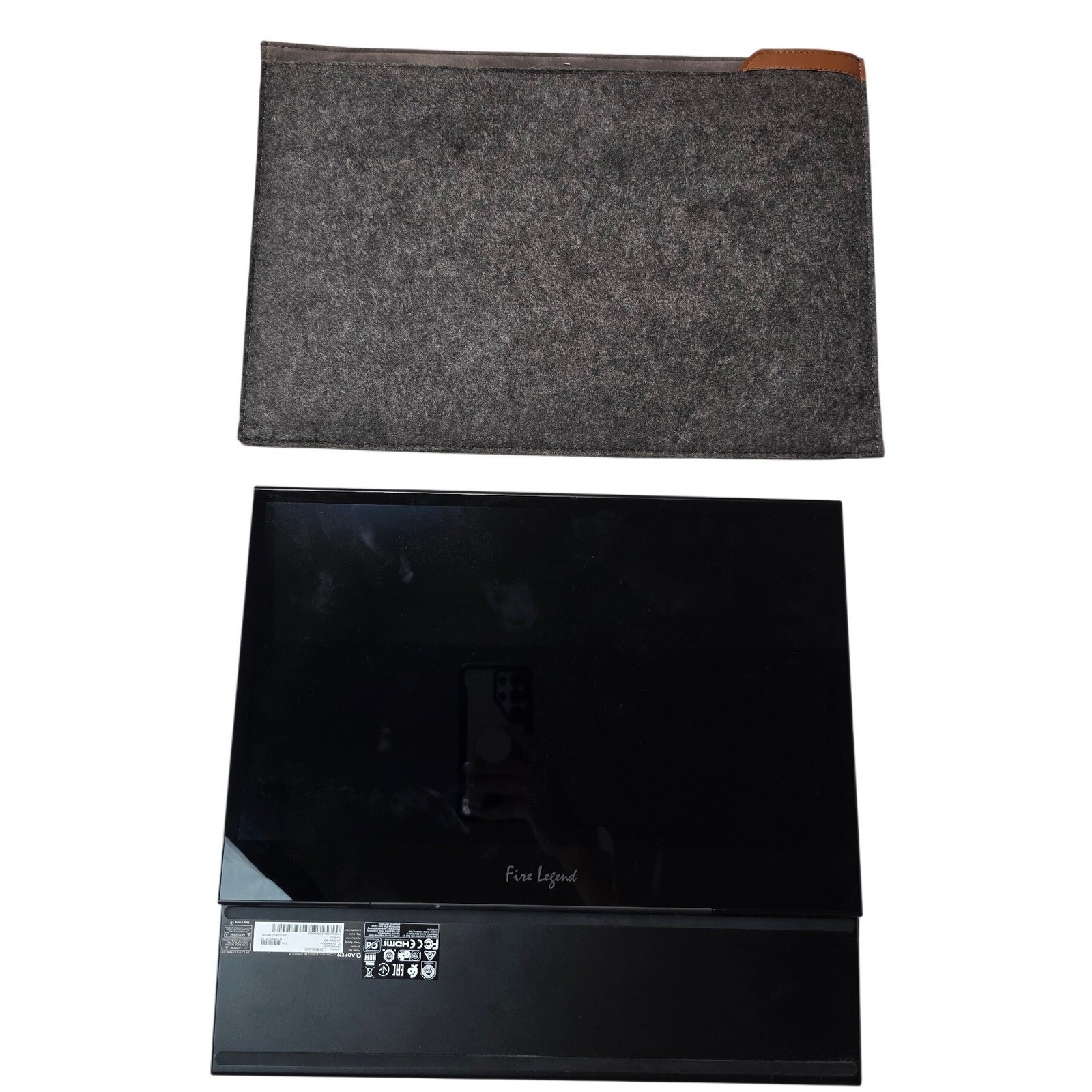 AOPEN Fire Legend 16PM6Q 15.6" Portable LCD Monitor Black 16PM6Q bmiux LED B3