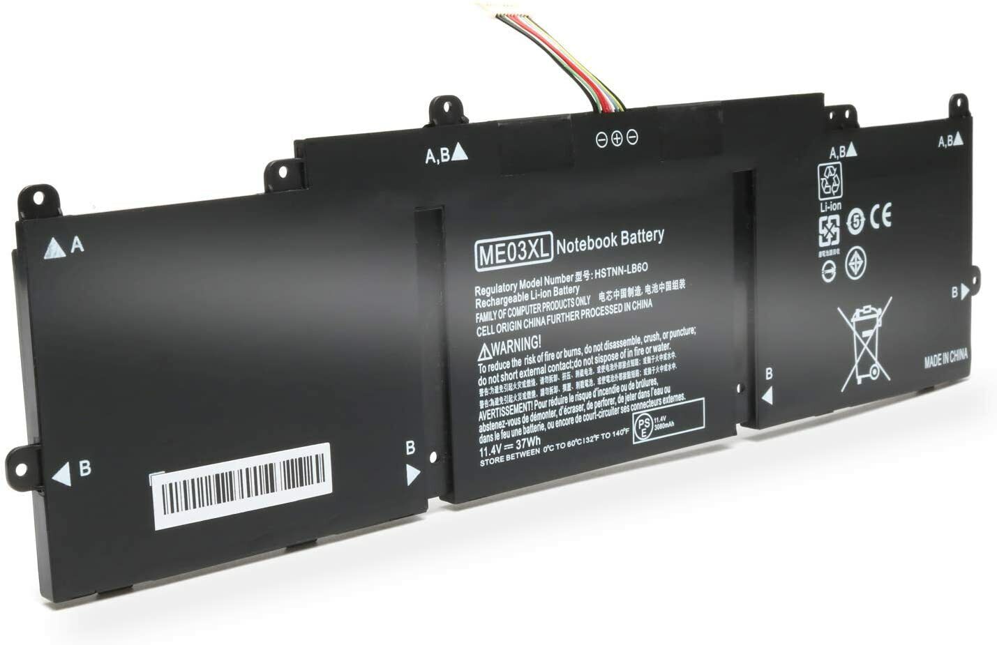 Battery For HP Stream 11-d010nr 11-d010wm ME03XL ME03 787521-005 787089-421 New