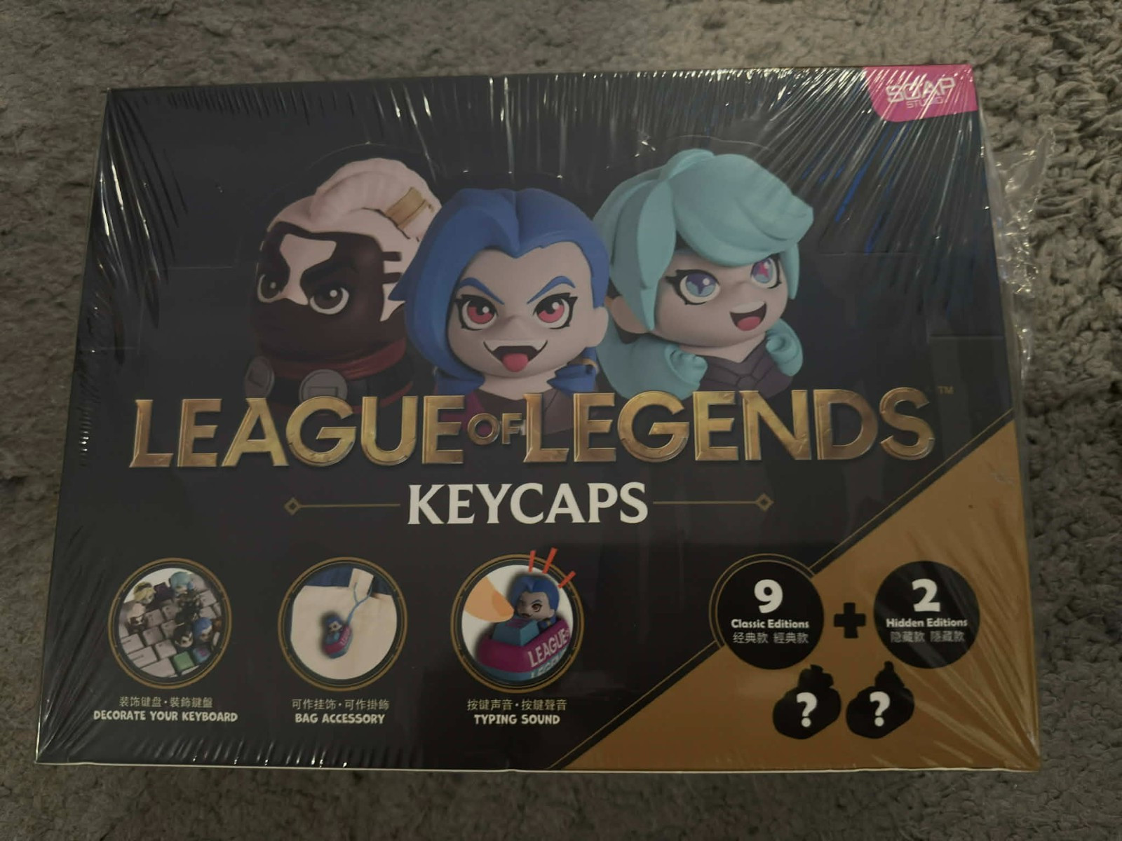 Official League of Legends Keycap BRAND NEW SEALED CASE
