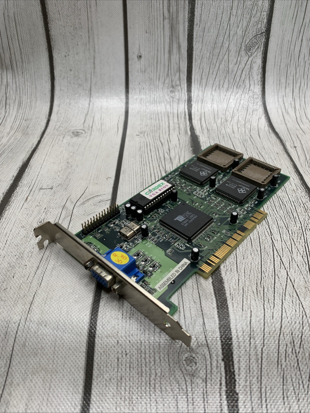 Vintage Cardex Tseng Labs ET4000/W32i 1MB ISA VGA