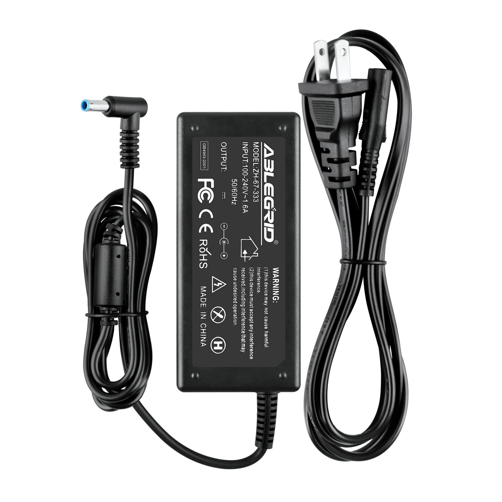 65W AC Adapter Charger For HP 17-by3051cl 17-by3056cl 17-by3003ca 17-by3008ca