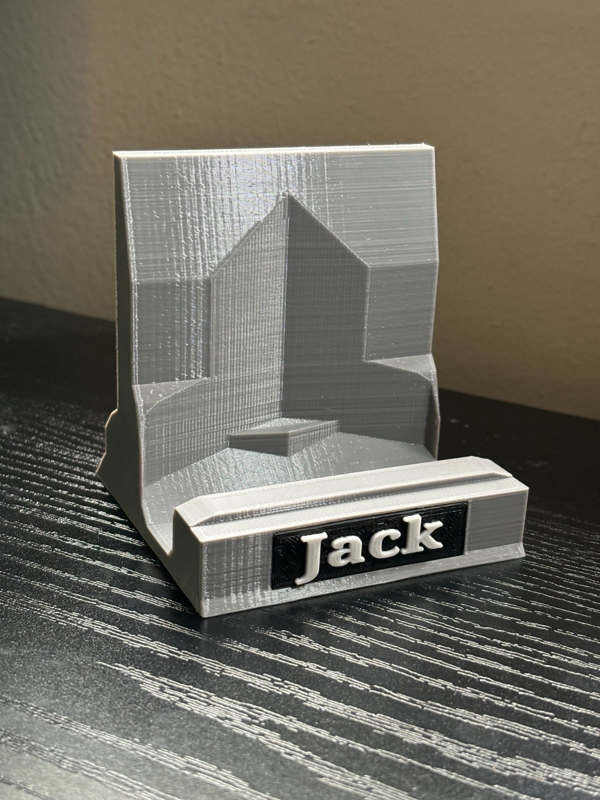 Handmade 3D Printed Laptop Stand Custom with your name
