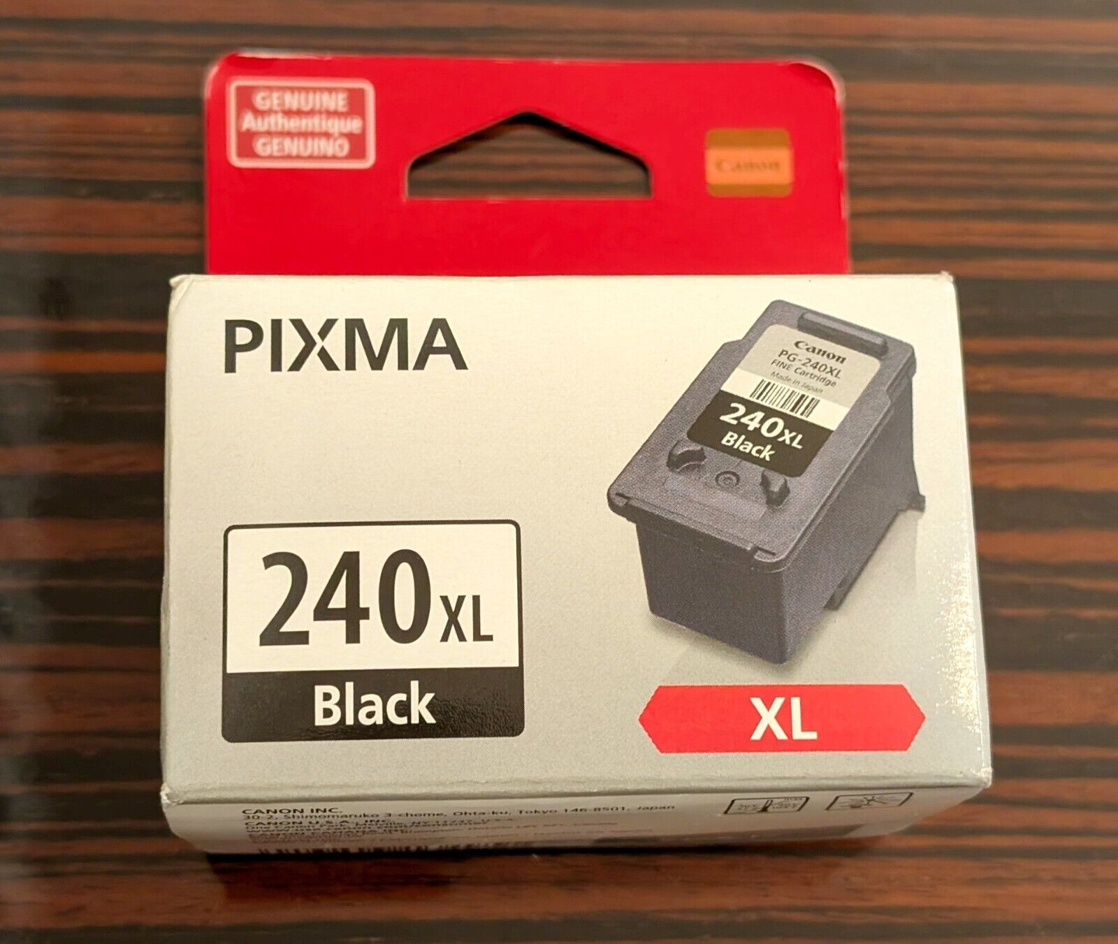 Genuine OEM Canon PG 240 XL Black Ink Cartridge For Pixma Printer NEW