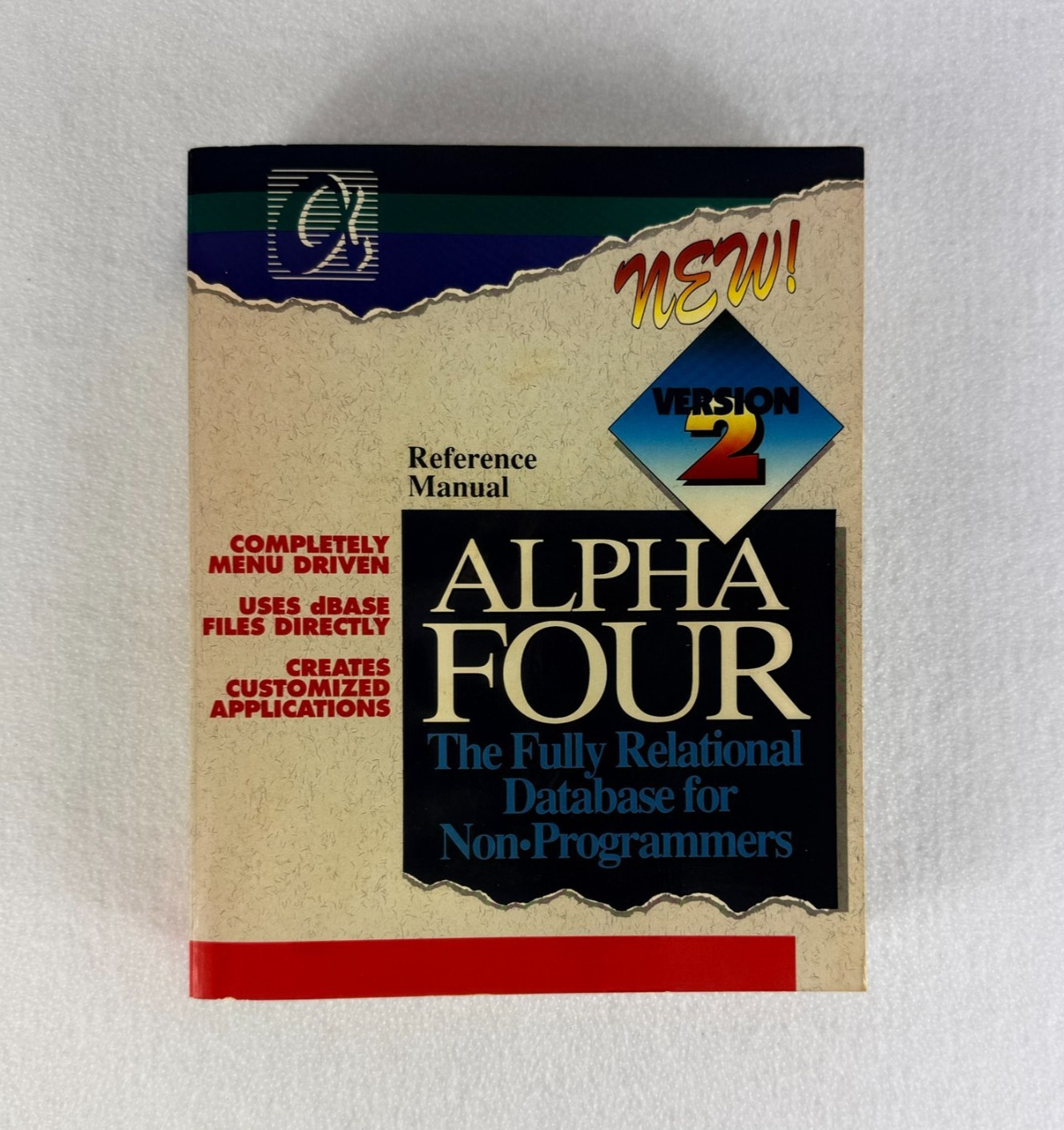 ALPHA FOUR Version 2 Reference Manual – Relational Database – Non-Programmers