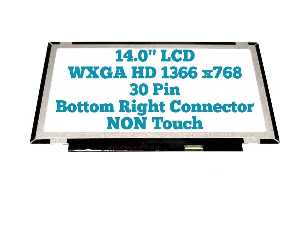 LG PHILIPS LP140WH8(TP)(A1) Laptop Screen 14 SLIM LED BOTTOM RIGHT WXGA HD
