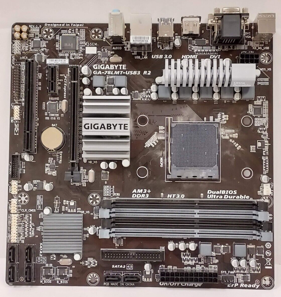 Gigabyte GA-78LMT-USB3 R2 Micro ATX AMD Motherboard