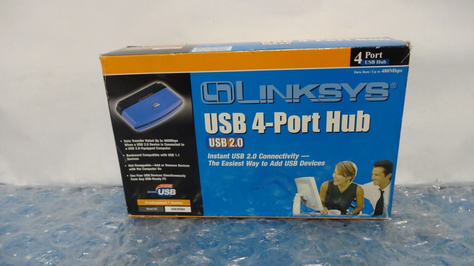 LINKSYS PROCONNECT USB2HUB4b USB 2.0 4 PORT