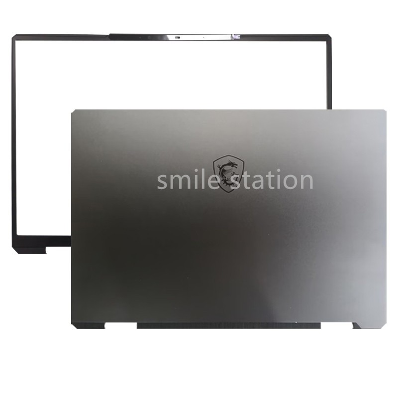 New for MSI CreatorPro X18 HX A14V A14VMG MS-1822 18"LCD Back Cover+Front Bezel