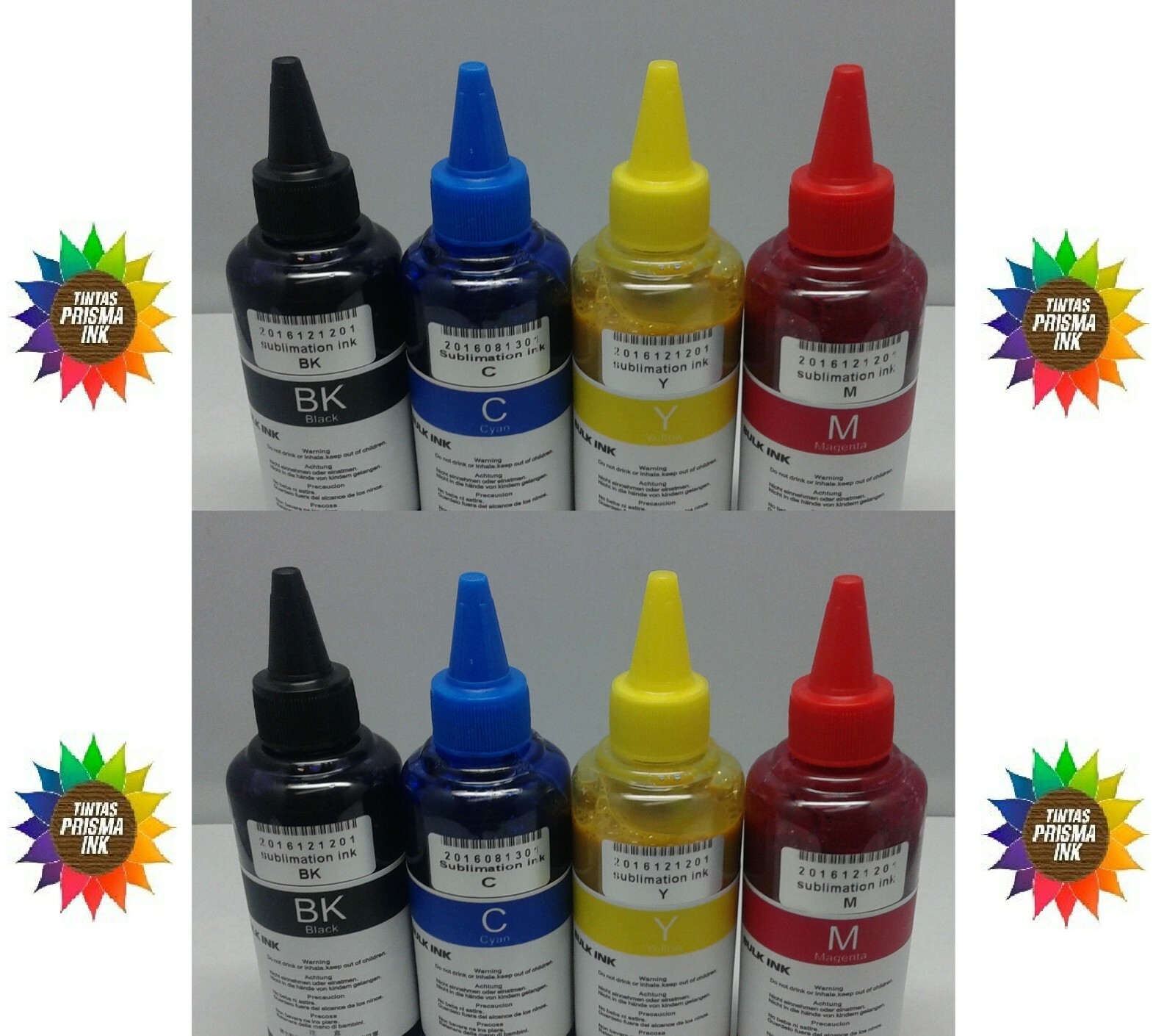 2x 400ml Sublimation Refill Ink for Epson Compatible Refillable Cartridge CISS