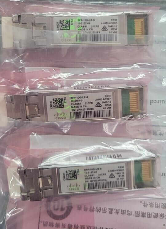 New Cisco SFP-10G-LR-S 10-3107-01 w/Hologram Genuine NOT Chinese Fakes Warranty