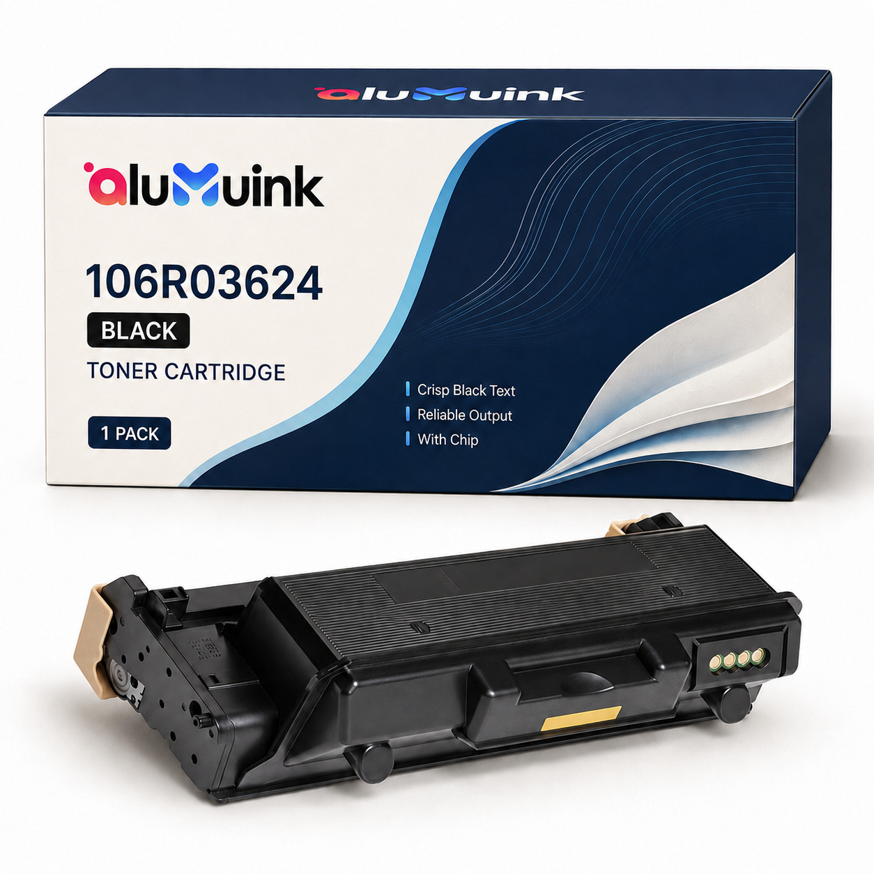 106R03624 Black  Toner Cartridge Replacement for Phaser 3330 WorkCentre3345 3335