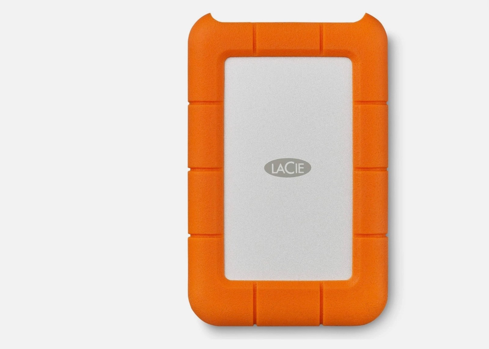 2 Used LaCie Rugged 5TB External Hard Drive USBC USB 30 Portable Orange G2U