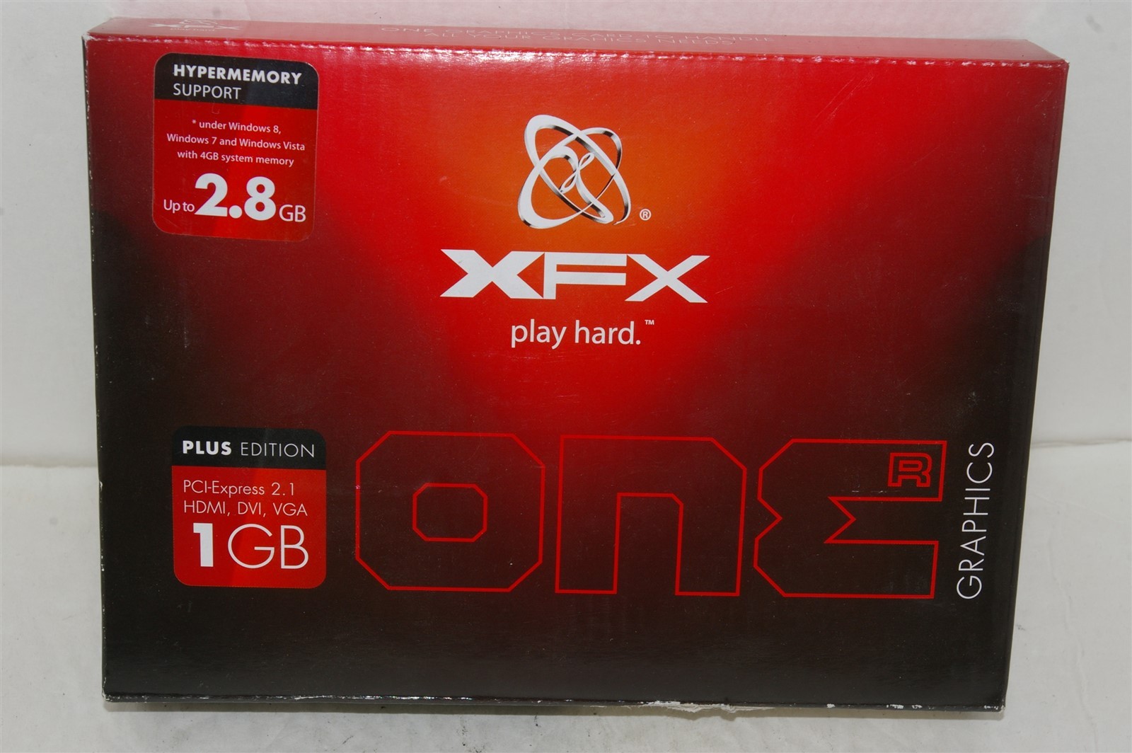 XFX One Radeon HD 5450 1GB DDR3 HDMI DVI VGA PCI-E Graphics Card NEW