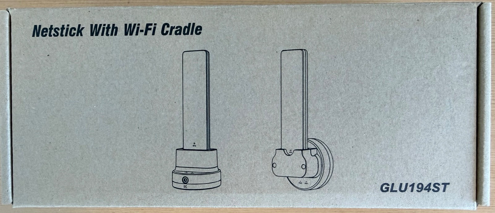 4G LTE USB Modem Dongle with WiFi Cradle–Mobile Hotspot Router, Internet backup
