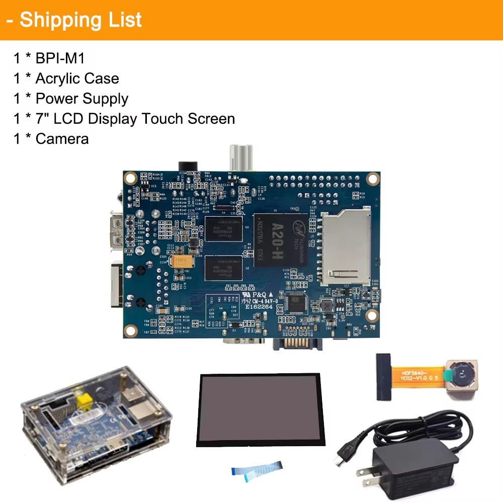 Banana Pi BPI-M1 Low-power Single-board Computer Allwinner A20 Dual-core 1.0GHz 