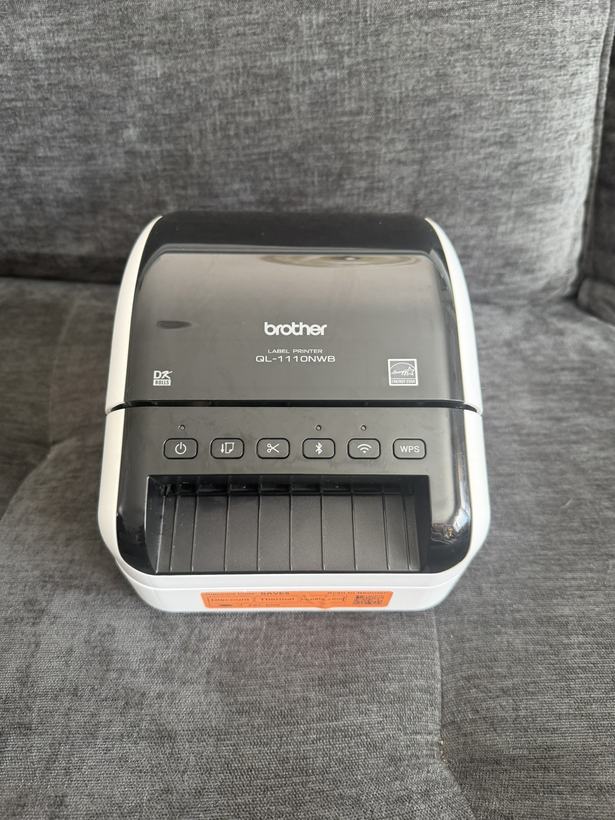 Brother QL-1110NWB Professional Wide Format Thermal Label Printer -...