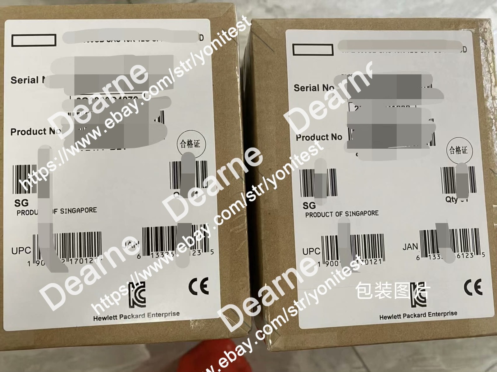 1pcs For HPE 2.5" 800GB SAS 12G Gen8/9 Server SSD - Model 762261-B21, 762749-001