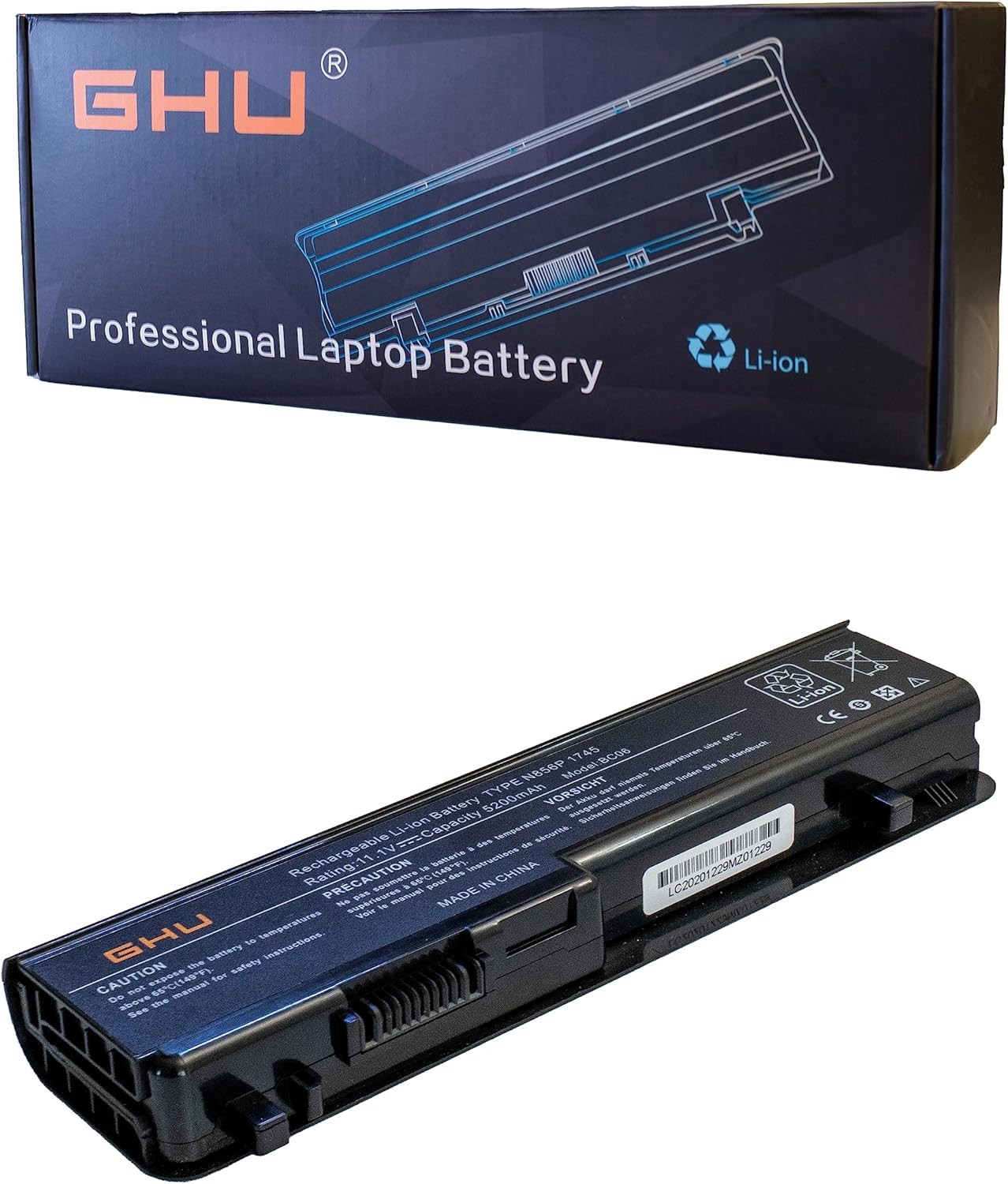 New 58 WH 6 Cell U164P N855P Battery Compatible for Studio 17 1745 1747 1749