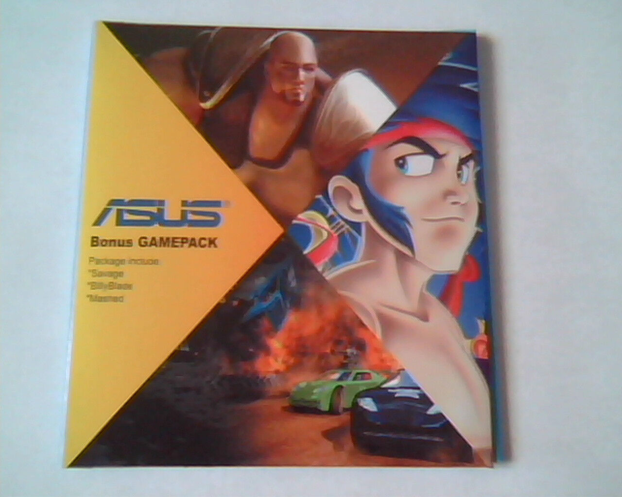 CD ASUS Bonus Gamepack Savage BillyBlade Mashed PC gaming - Set of 3